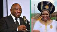 Mama Joy's photo irritates netizens as she celebrates President Cyril Ramaphosa's 71st birthday