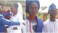 I married as a virgin, God revealed my wedding date; 55-year-old woman who wedded for the 1st time speaks