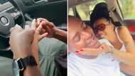 Woman celebrates becoming a "Mini Mrs" as bae gives her a ring in cute post, Mzansi pours in congratulations