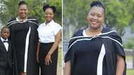 Single mom obtains master's degree after juggling motherhood & job with studies