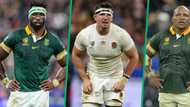 RWC: Siya Kolisi ruffles Mzansi's feathers after wearing Tom Curry's English jersey