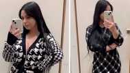 Woman shares trendy winter dress collection from Fashion World, impressing Mzansi