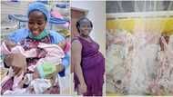 Joyful mom gives birth to triplets after 11 years of marriage and 6 miscarriages