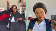 South African nurse shows off new whip in TikTok video, netizens love it: "Well deserved"