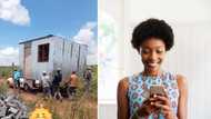 "Proof of residence": Video of men moving a shack in a small van has SA laughing out loud