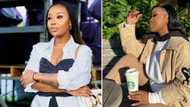 Andile Mpisane's baby mama Sithelo Shozi turns up the heat with gorgeous photos, leaves peeps drooling