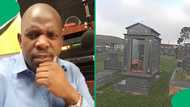 "Let him rest in peace please": Community catches homeless man sleeping in a grave, SA in stitches