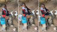 Impressive video of young boy dropping beats on homemade drum kit made from scrap has Mzansi citizens in awe