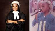 Legal eagle sweetly achieves dream she had since childhood and becomes barrister