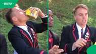 “Don't let him try Mqombhothi": Mzansi reacts as White schoolboy speaks pure Zulu after sip of Mageu
