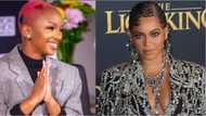 Halala: Nandi Madida receives a personalised gift from Beyoncé