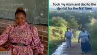 Mzansi daughter takes parents to the dentist for the 1st time, TikTok video warms SA's hearts