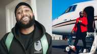 Cassper Nyovest shows off big swimming pool, Mzansi tweeps react