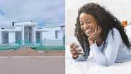 Mzansi peeps in awe of beautifully built kasi home worth R670k, aspiring homeowners take notes