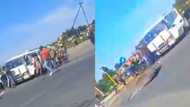 "Christmas came early": Community works together to loot cash in transit vehicle, Mzansi divided
