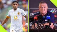 SuperSport United coach Gavin Hunt runs the rule over free-agent star