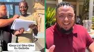 TikTok video of people attempting Xhosa and Afrikaans for money has SA busting: "There's no way bro"