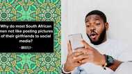 Mzansi reveals why many men don't show off their baes online: “Men don’t have girlfriends, they have wives”