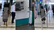 Polka-dot wearing gogo hoodwinks Mzansi with the old crutch-at-the-ATM move