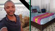Man proudly displays his stunning bedroom on social media, netizens applaud