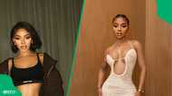 Fans go crazy over Faith Nketsi's toned abs: "Rock hard abs! Wanitwa mos"