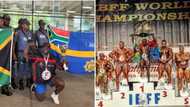 South African police sergeant claims IBFF World championship in bodybuilding, Mzansi impressed