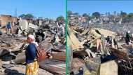 Durban residents left homeless by informal settlement fire plead for shelter after homes burned down