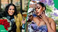 Dineo Moloisane celebrates her 34th birthday, SA reacts: "She has lived five lives and is only 34"