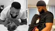 Cassper Nyovest shares adorable video with his son Khotso at the beach, SA here for the father and son goals