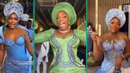 African bridal party dripping in glam outshine bride in viral video: People share disappointment