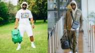 Cassper Nyovest & Tanzanian singer Diamond Platnumz spotted in studio