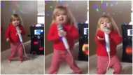 Baby gives beautiful performance of popular song, handles the mic like a pro in viral video