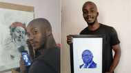 Exclusive: Meet Kagiso Mabusela who draws pretty art of politicians