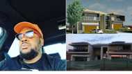 'Wow': Architect shows off vision vs reality of amazing home project, Mzansi impressed