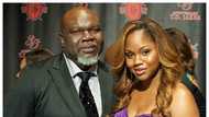 TD Jakes's daughter and Sarah Jakes Roberts's husband is a pastor