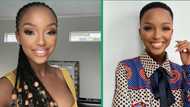 Nandi Madida flexes her G-Wagon and Birkin bag in video, SA responds: "Always on point Mrs Madida"