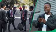 School kids get creative, squeeze into vehicle's boot for a ride home