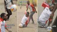 "Is this magic?" Man without legs plays football perfectly on the pitch, video stuns many