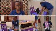 Genius: 9-Year-old boy kid builds automatic rubbish bin with paper & batteries