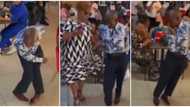 Video of 70-year-old ballie putting laaities to shame with dance moves has internet in awe