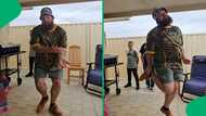 "He jumps in advance": Afrikaner man goes viral dancing to Mandoza's Nkalakatha, SA entertained
