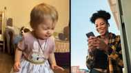 So intense: Baby girl jams to the beat with serious focus, leaves peeps swooning