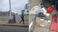 Caught in the act: Cable thieves busted on popular Durban road