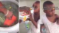 African mom gives sick child spinach water instead of juice, peeps respond with trust issues: "The betrayal"
