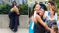 Stunning law graduate posts sweet message of thanks after completing her studies