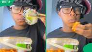 "You're onto something": TikTok video of young man eating sushi with atchaar wins over Mzansi