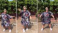 Canadian lady dances to 'Mnike' with great skill and rhythm in viral video, Mzansi falls in love with her vibe