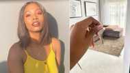 Mzansi beauty in awe over owning keys to a new home, flexes on the timeline: 'I did it'