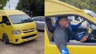 "Zulu boy": Duduzane Zuma's grand entrance while driving yellow taxi gains approval from SA