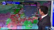 Weatherman overjoyed when he realises the monitor is touch screen, surprised to see what he can do with it